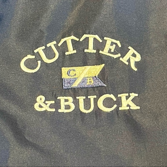 Navy Cutter & Buck Climaguard Pullover Quarter Zip Golf Windbreaker Jacket XXL - Picture 4 of 11